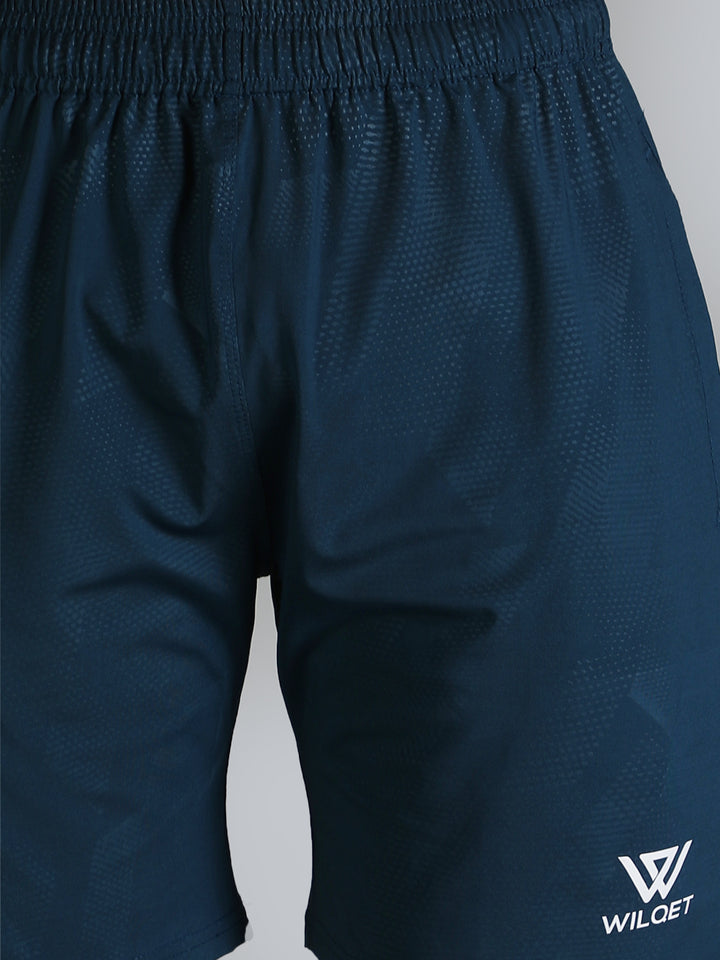 Mens Dryfit Ns Lycra Embossed Shorts