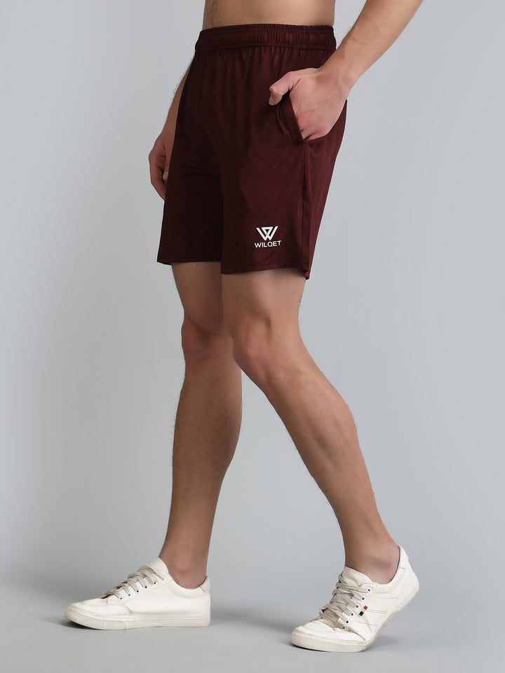 Men's Running Shorts in Embossed