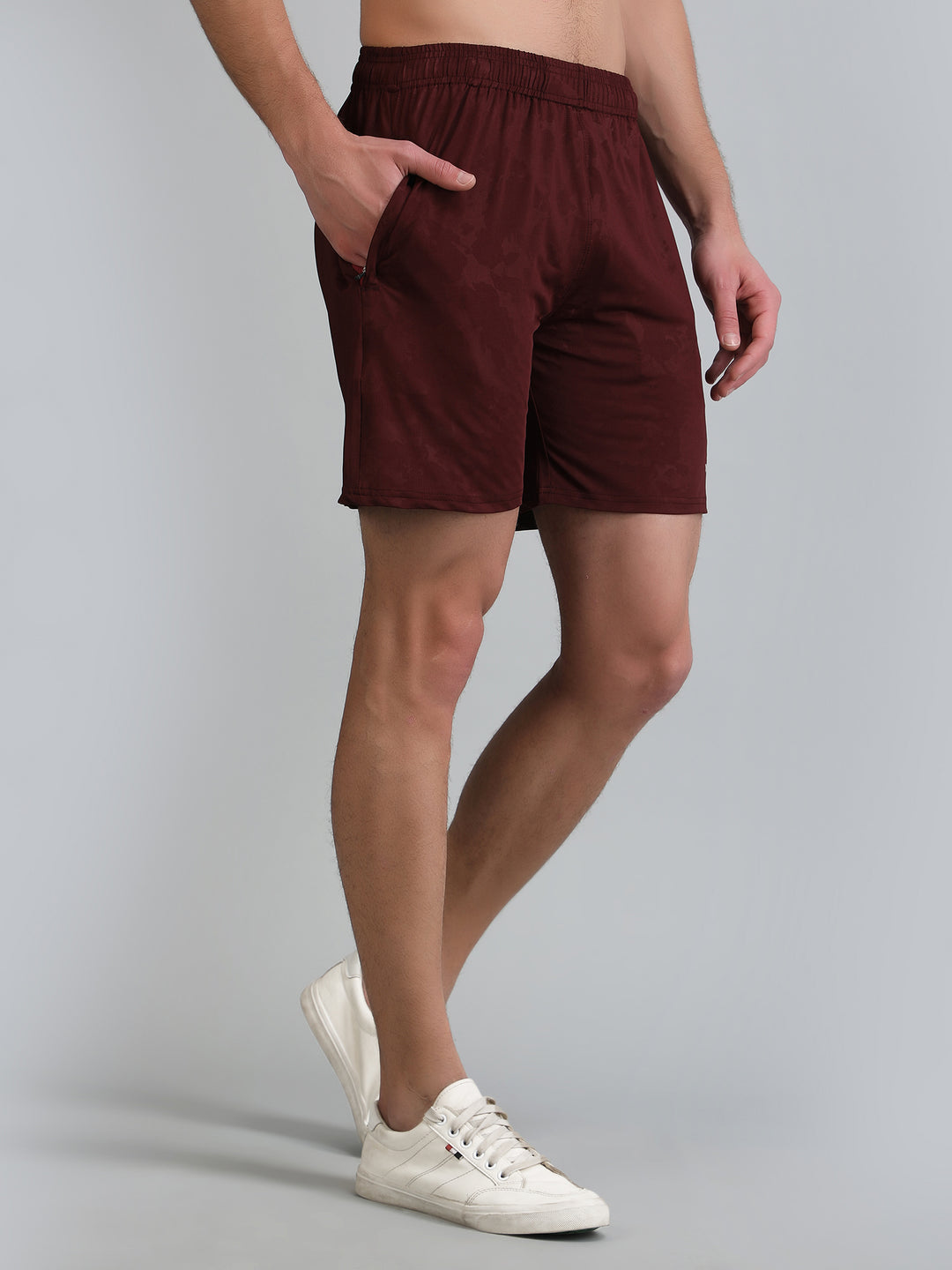 Men's Running Shorts in Embossed