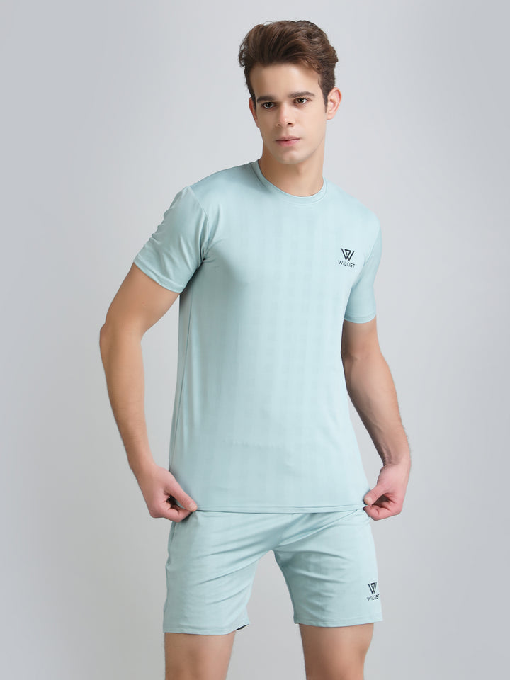 Mens Activewear Running SS Round Neck T-shirt