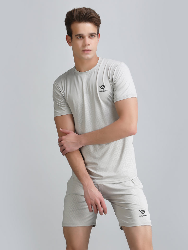 Mens Dryfit SS Round Neck T-Shirt