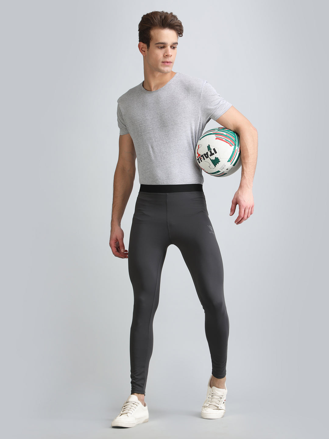 Mens Tight Fit Gym Track Pants - Main Image