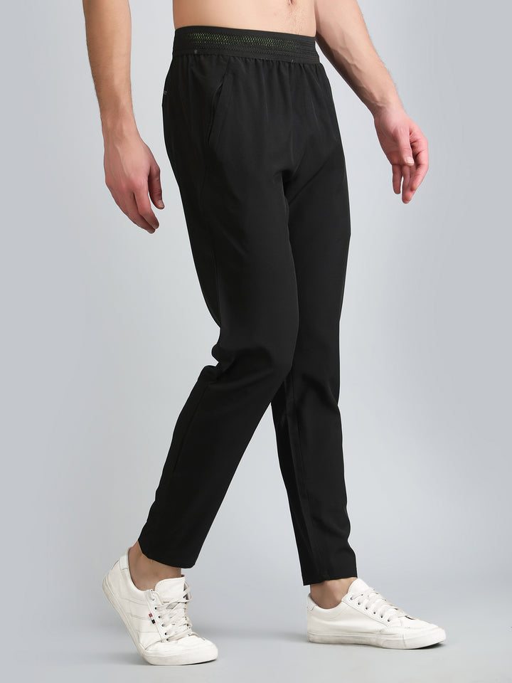 Mens Dryfit Adjustable Elastic Waistband Track Pants