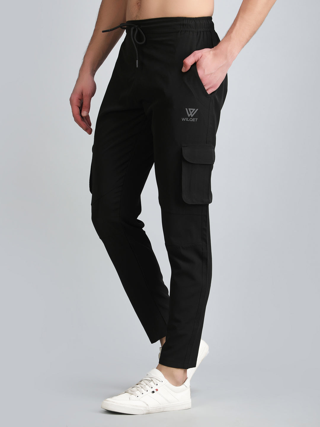 Mens Running Cargo Pants With 4 Pkt.