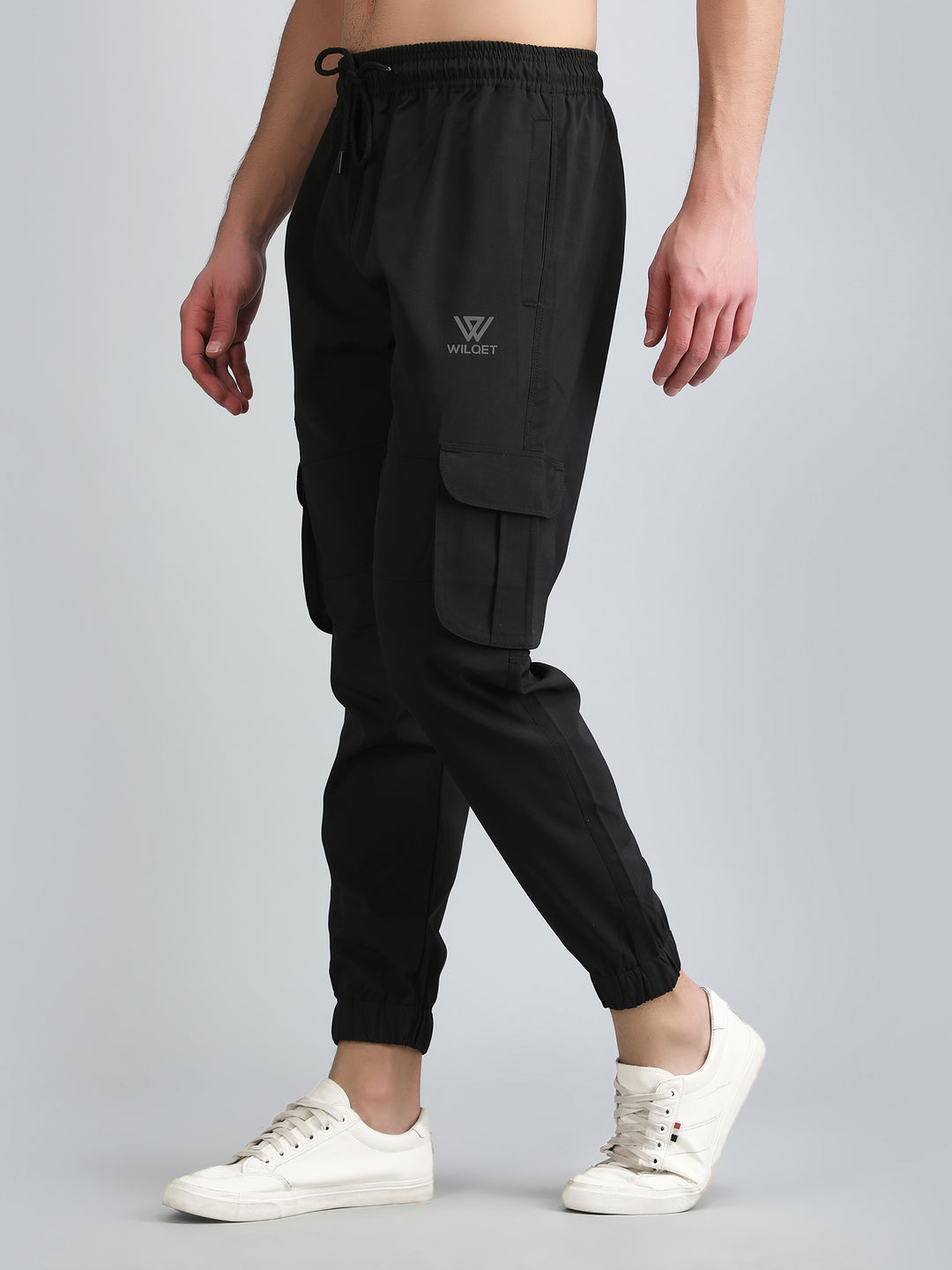 Mens Cargo Jogging Track Pants With 4 Air Pkt