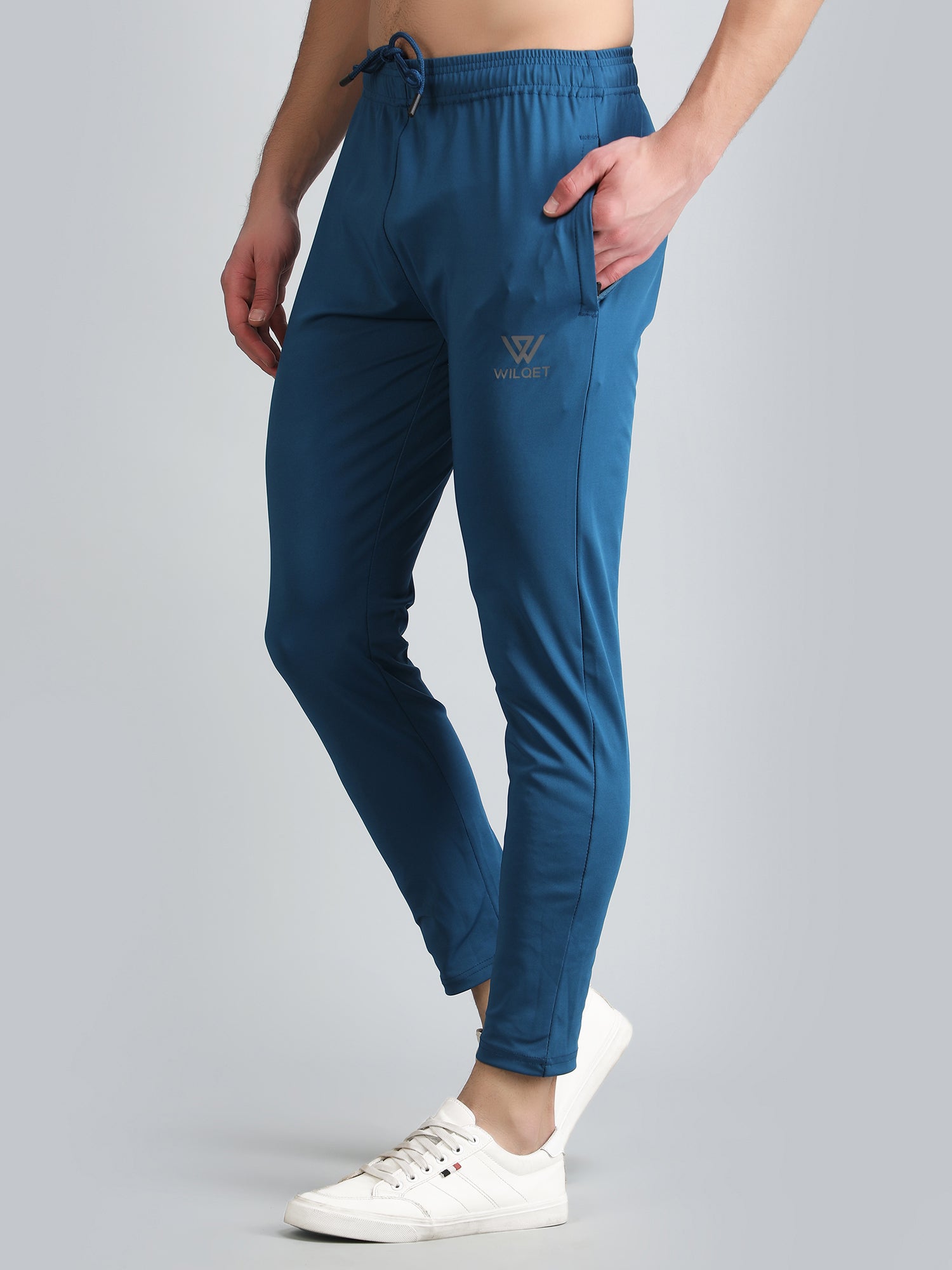 Stretchable track pants sale