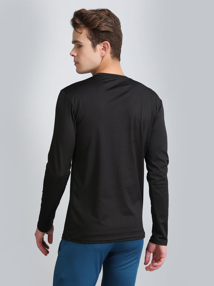 Mens Dryfit Full Sleeve Round Neck T-Shirts