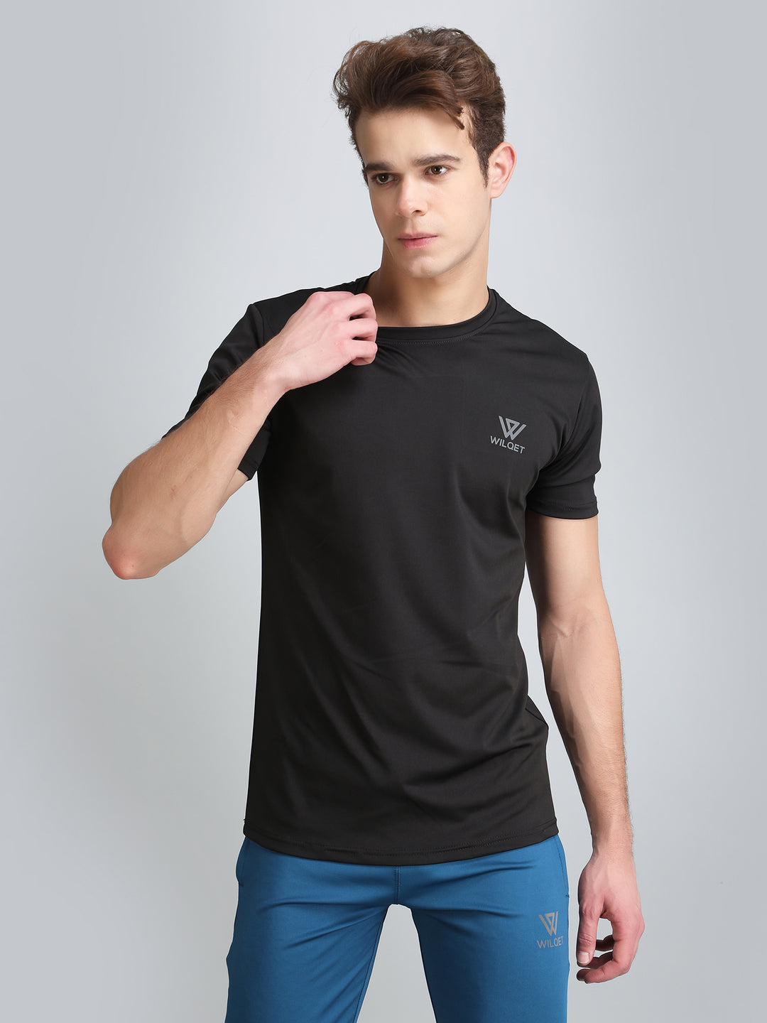 Mens Sports SS Round Neck T-Shirts