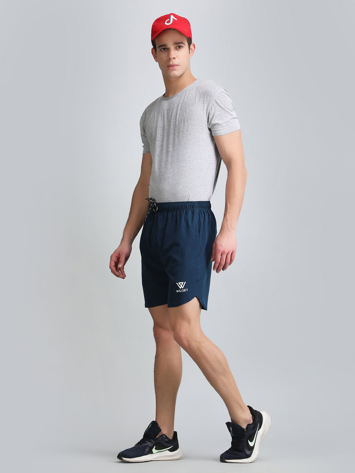 Mens Dryfit Cut-Sew Apple Cut Shorts