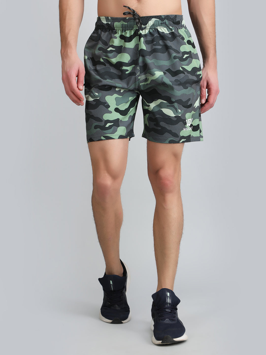 Mens Dryfit Camo Print Shorts