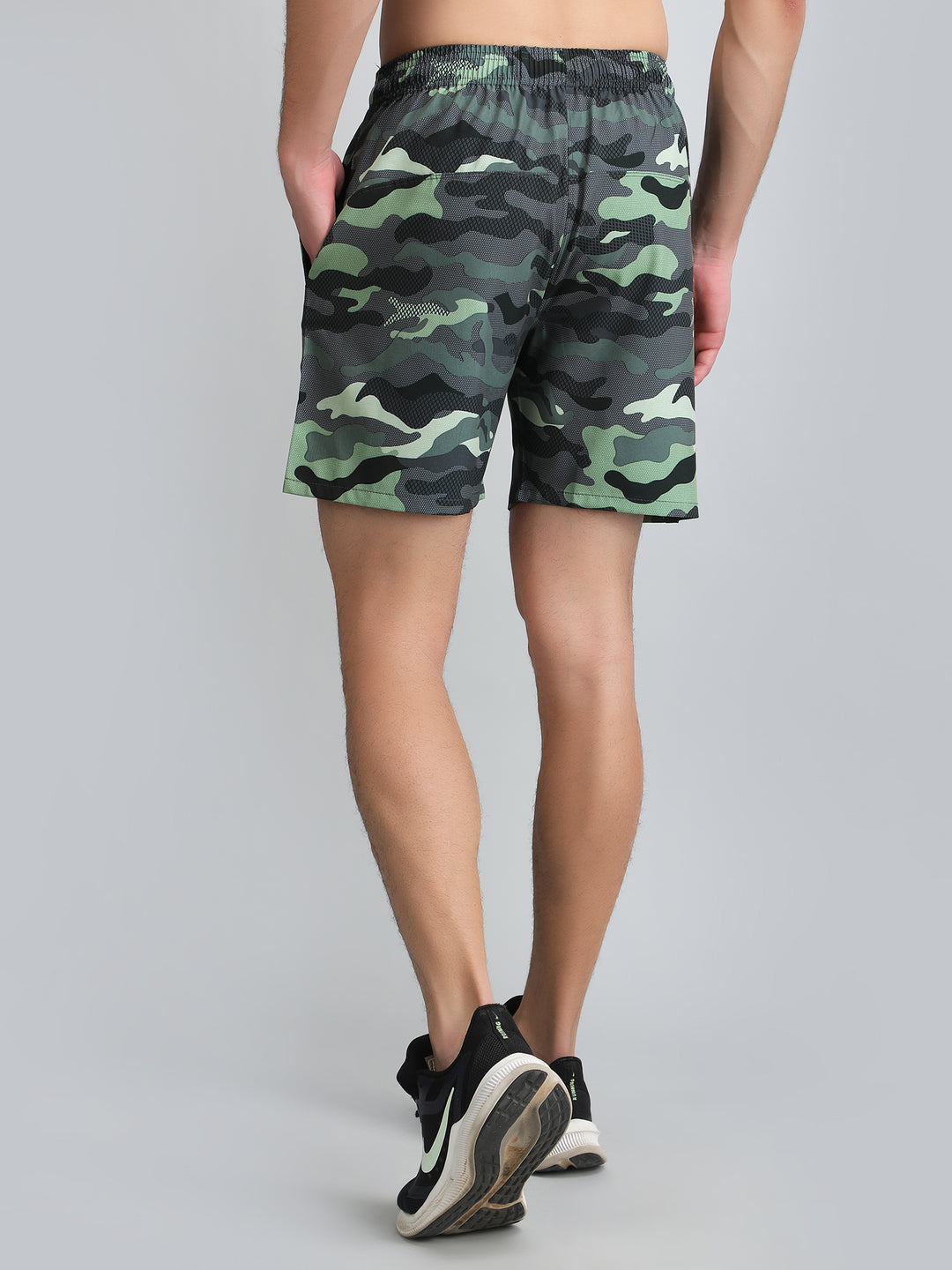 Mens Dryfit Camo Print Shorts