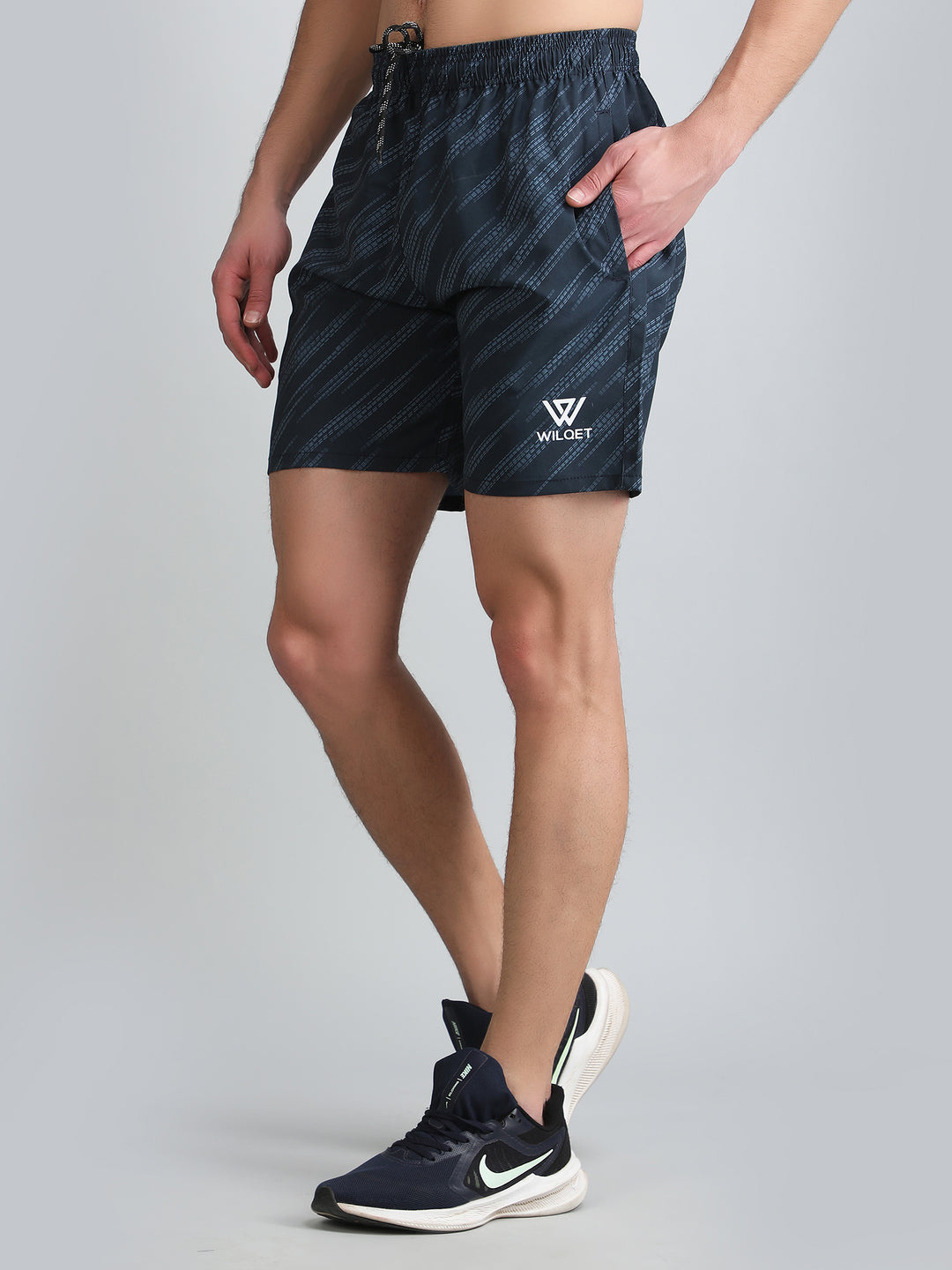 Mens Dryfit Printed Lycra Shorts