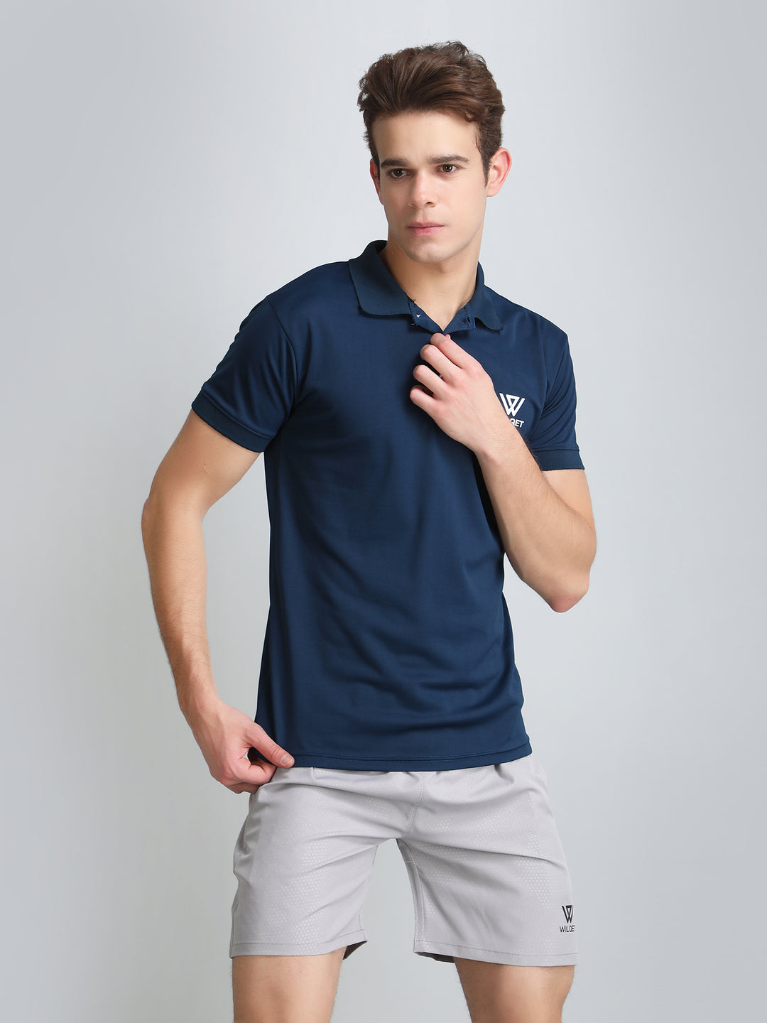 Mens Dryfit SS Collar Polo T-Shirts