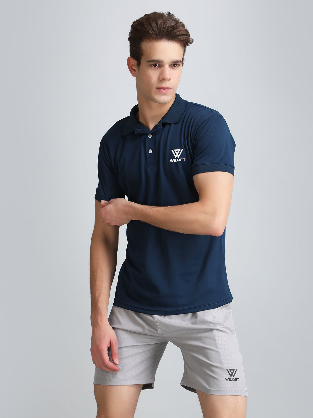 Mens Dryfit SS Collar Polo T-Shirts