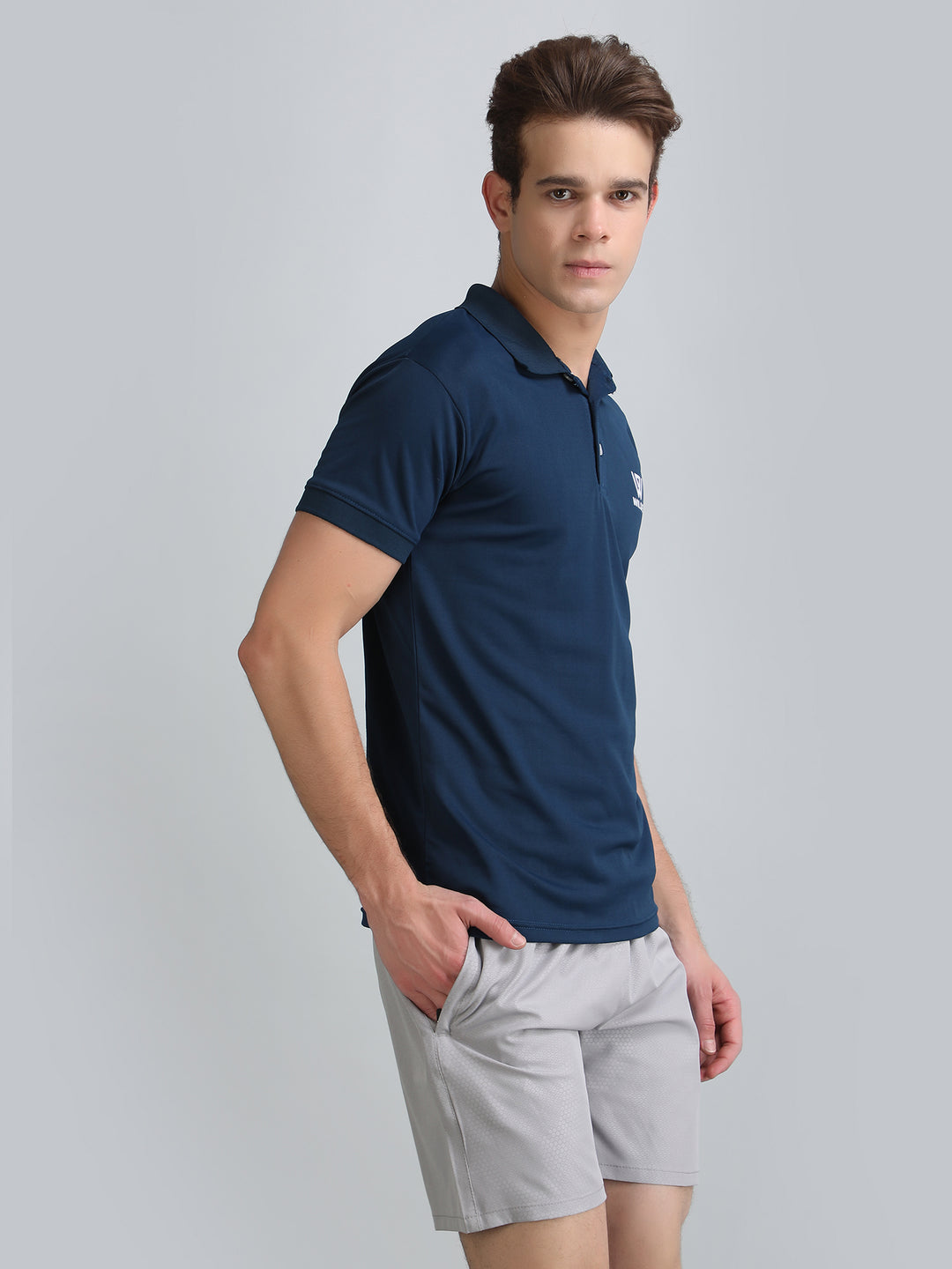 Mens Dryfit SS Collar Polo T-Shirts