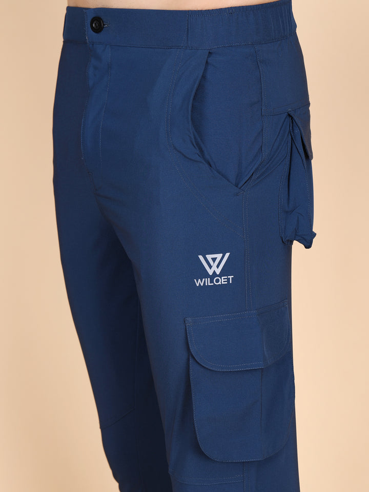 Men's Travelling Cargo Track Pant 6 Air Pkt. With Flap Button