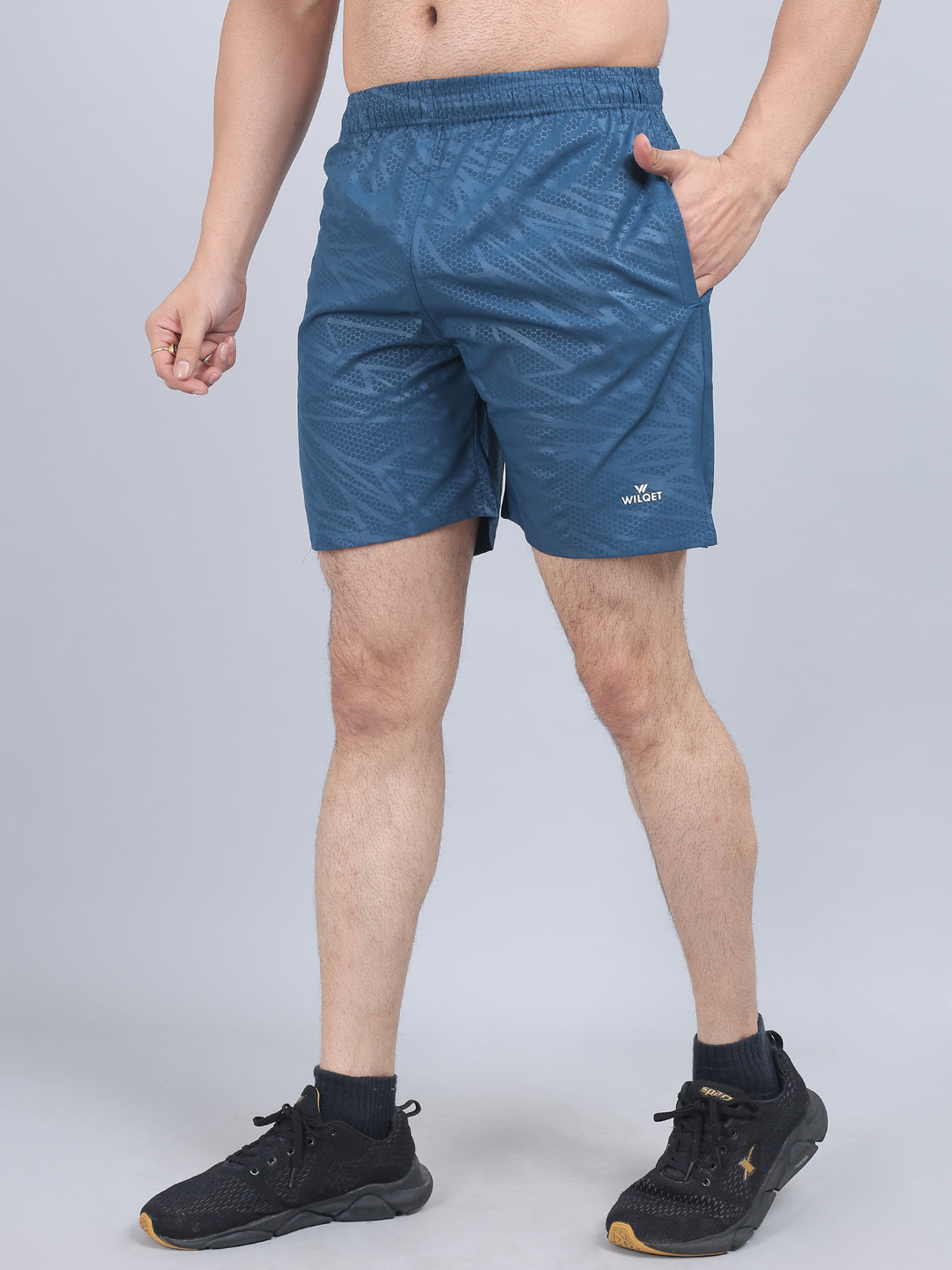 Men's Running Drifit NS Lycra Embossed Shorts