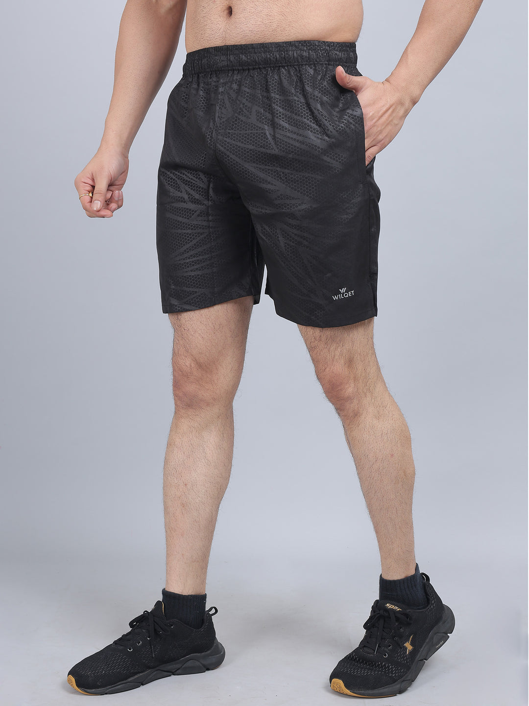 Men's Running Drifit NS Lycra Embossed Shorts