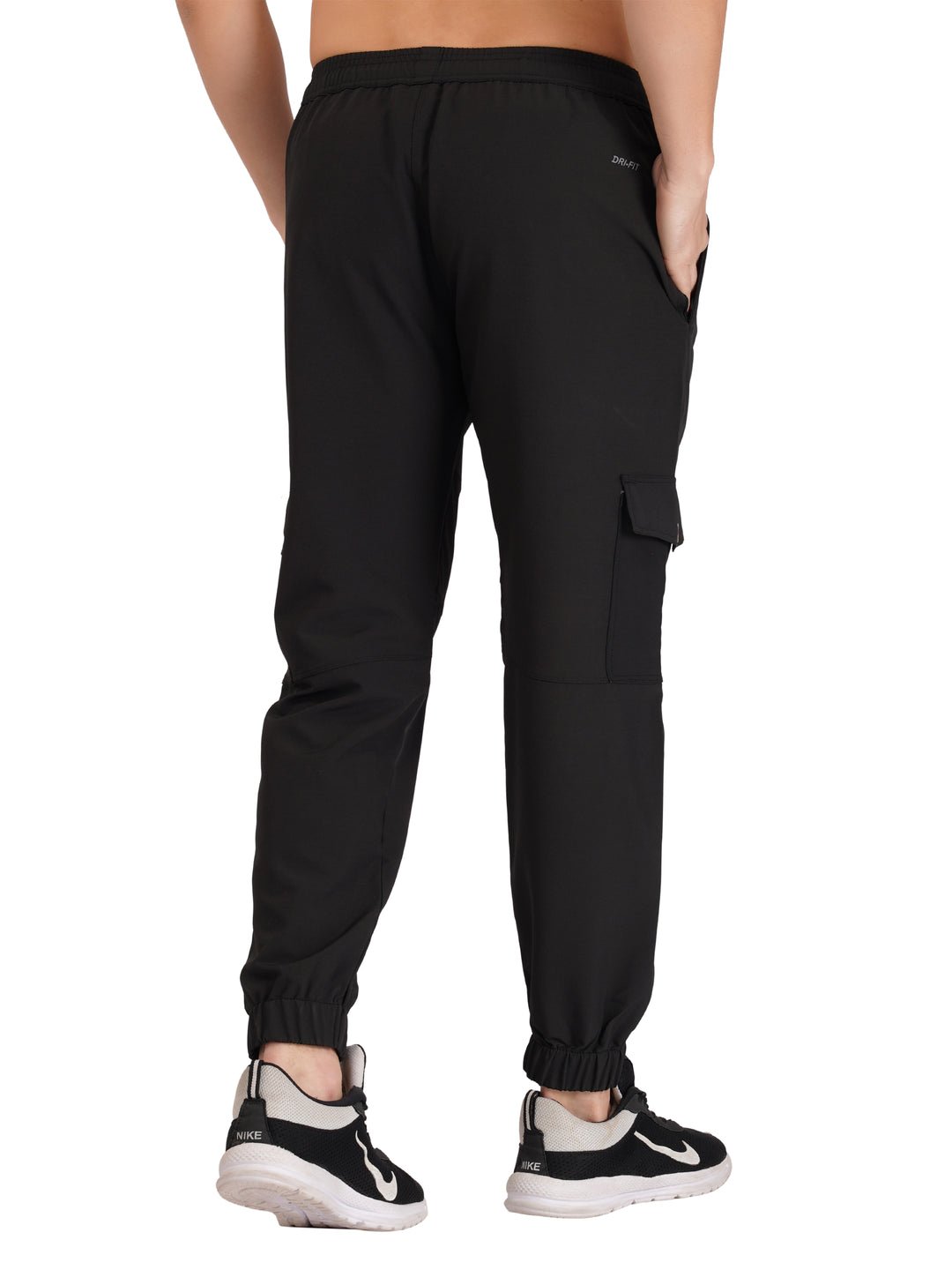 MEN'S TRAVELLING CARGO TRACK PANT WITH 2 SIDE PKT. & 2 AIR FLAP BUTTON PKT.