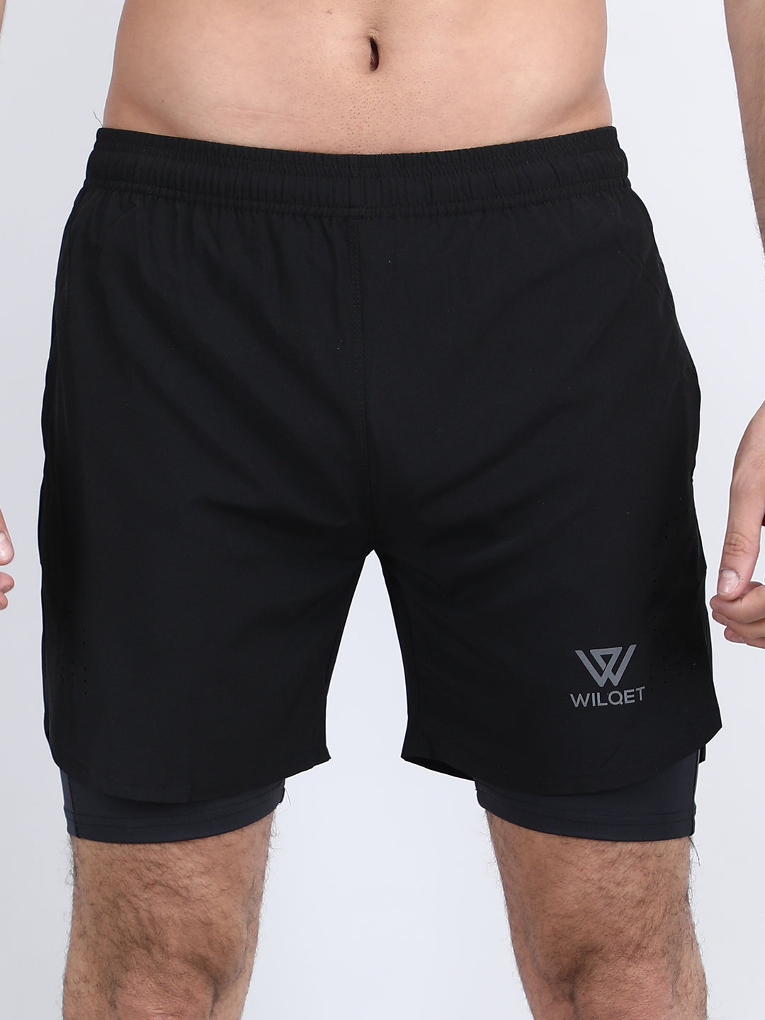 Mens Dryfit 2IN1 Shorts