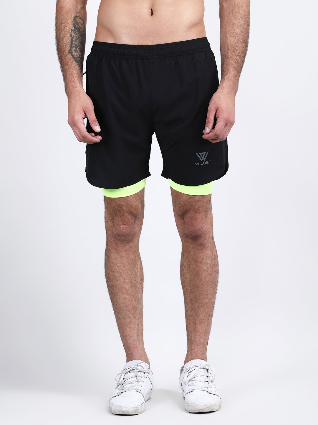 Mens Dryfit 2IN1 Shorts