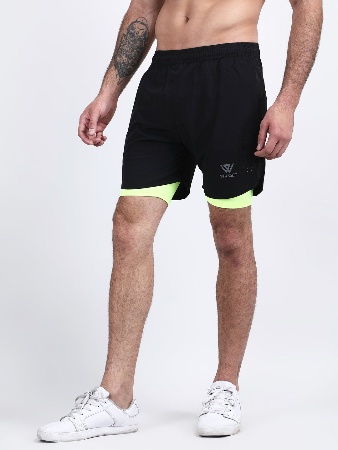 Mens Dryfit 2IN1 Shorts