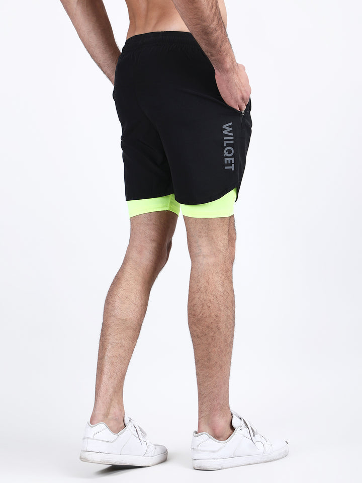 Mens Dryfit 2IN1 Shorts