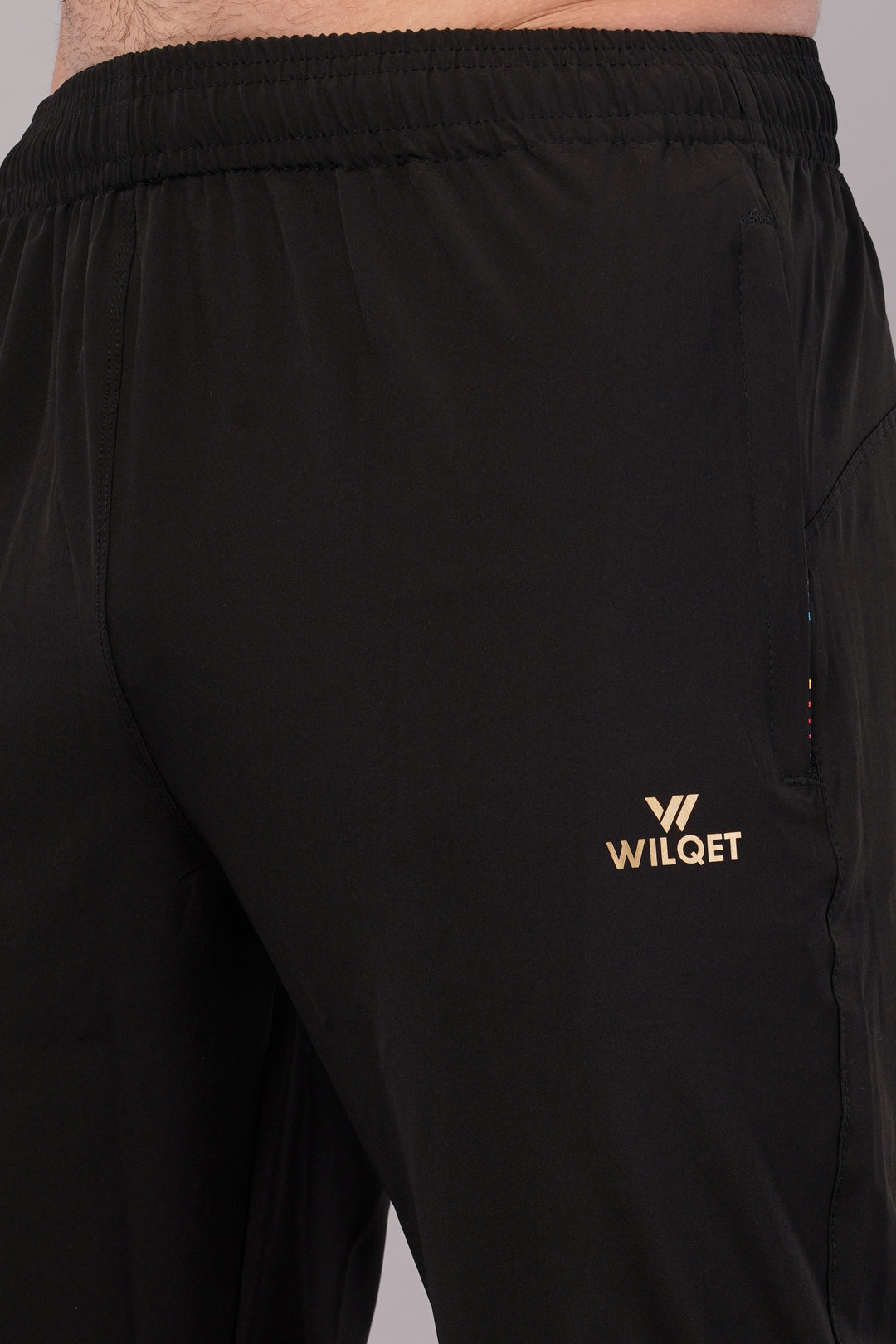 Men's Dryfit Running Sports Track Pant in NS Lycra Pro with 2 Zipped Side Pockets.