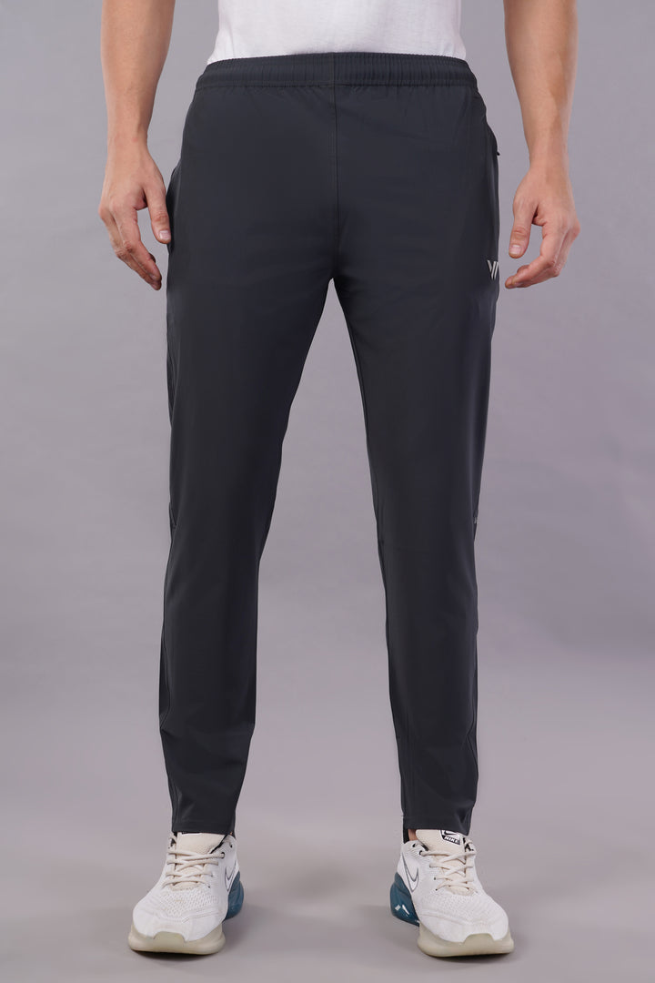 MEN'S RUNNING DRYFIT TRACK PANT IN NS LYCRA WITH BOTH SIDE EMBOOSED PANELS