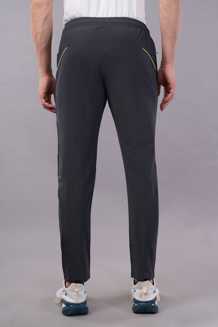 MEN'S RUNNING DRYFIT TRACK PANT IN NS LYCRA WITH BOTH SIDE EMBOOSED PANELS