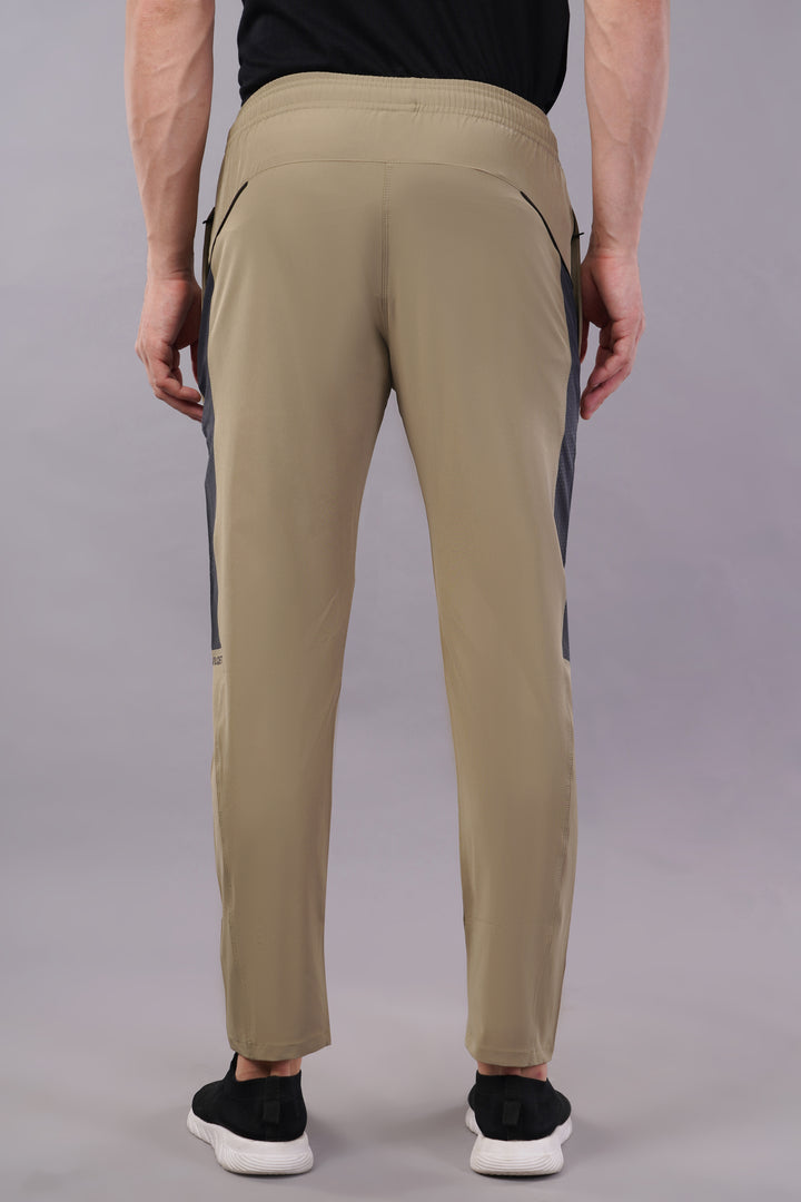 MEN'S RUNNING DRYFIT TRACK PANT IN NS LYCRA WITH BOTH SIDE EMBOOSED PANELS