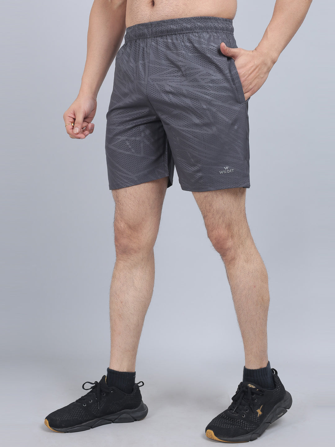 Men's Running Drifit NS Lycra Embossed Shorts