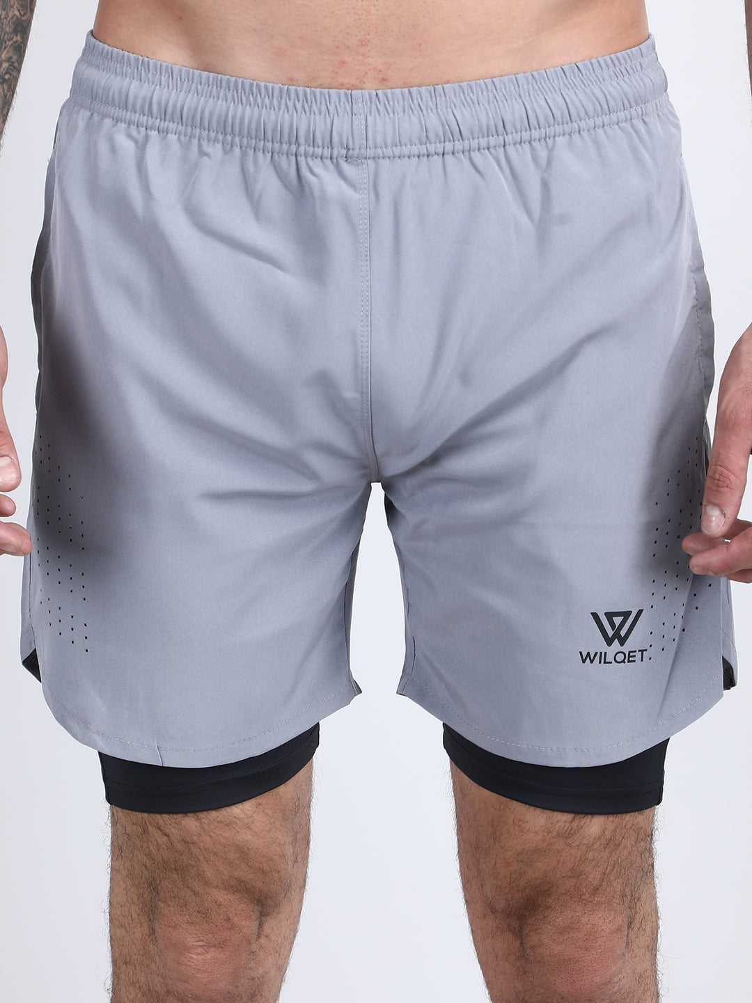 Mens Dryfit 2IN1 Shorts