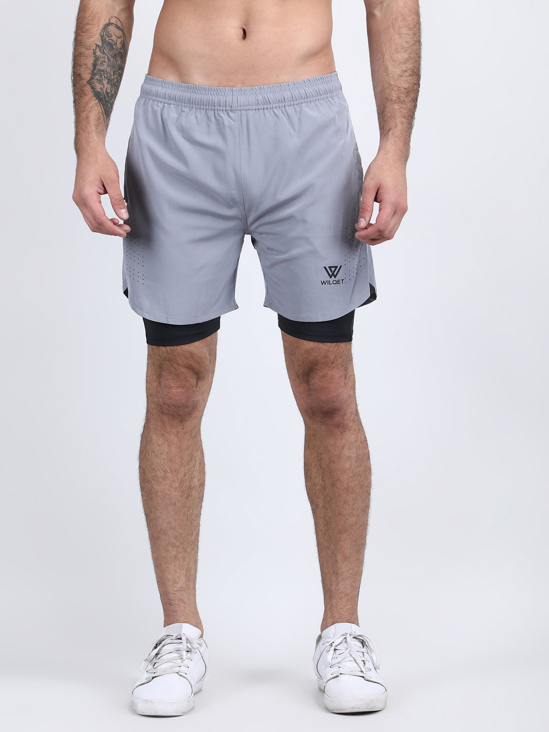 Mens Dryfit 2IN1 Shorts