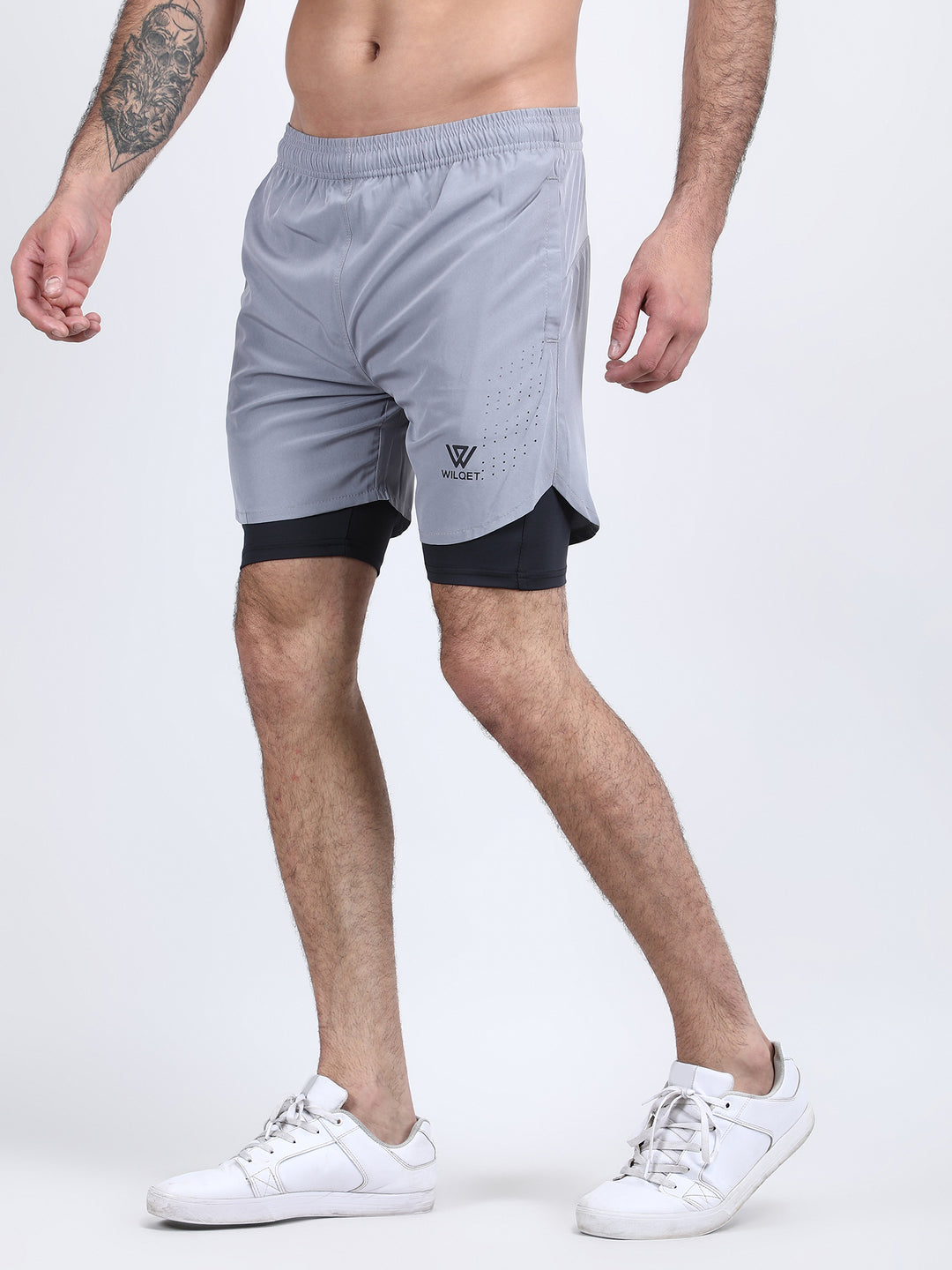 Mens Dryfit 2IN1 Shorts