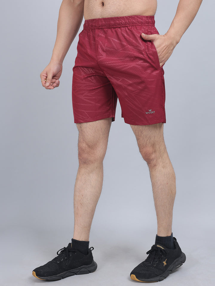 Men's Running Drifit NS Lycra Embossed Shorts