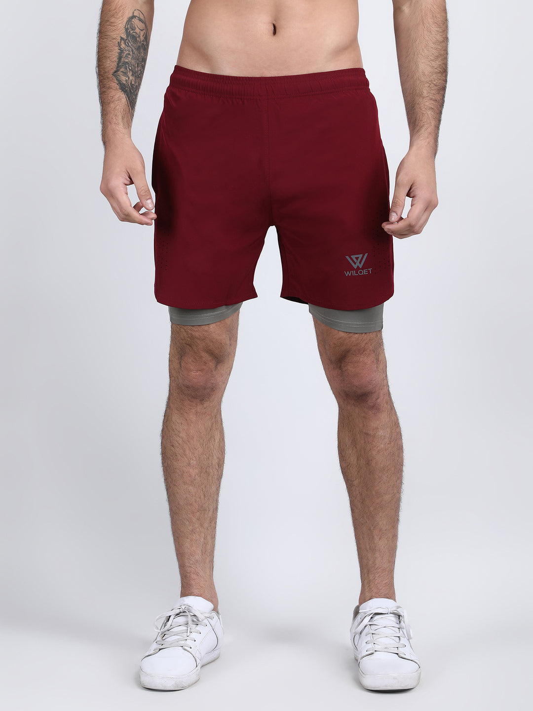 Mens Dryfit 2IN1 Shorts