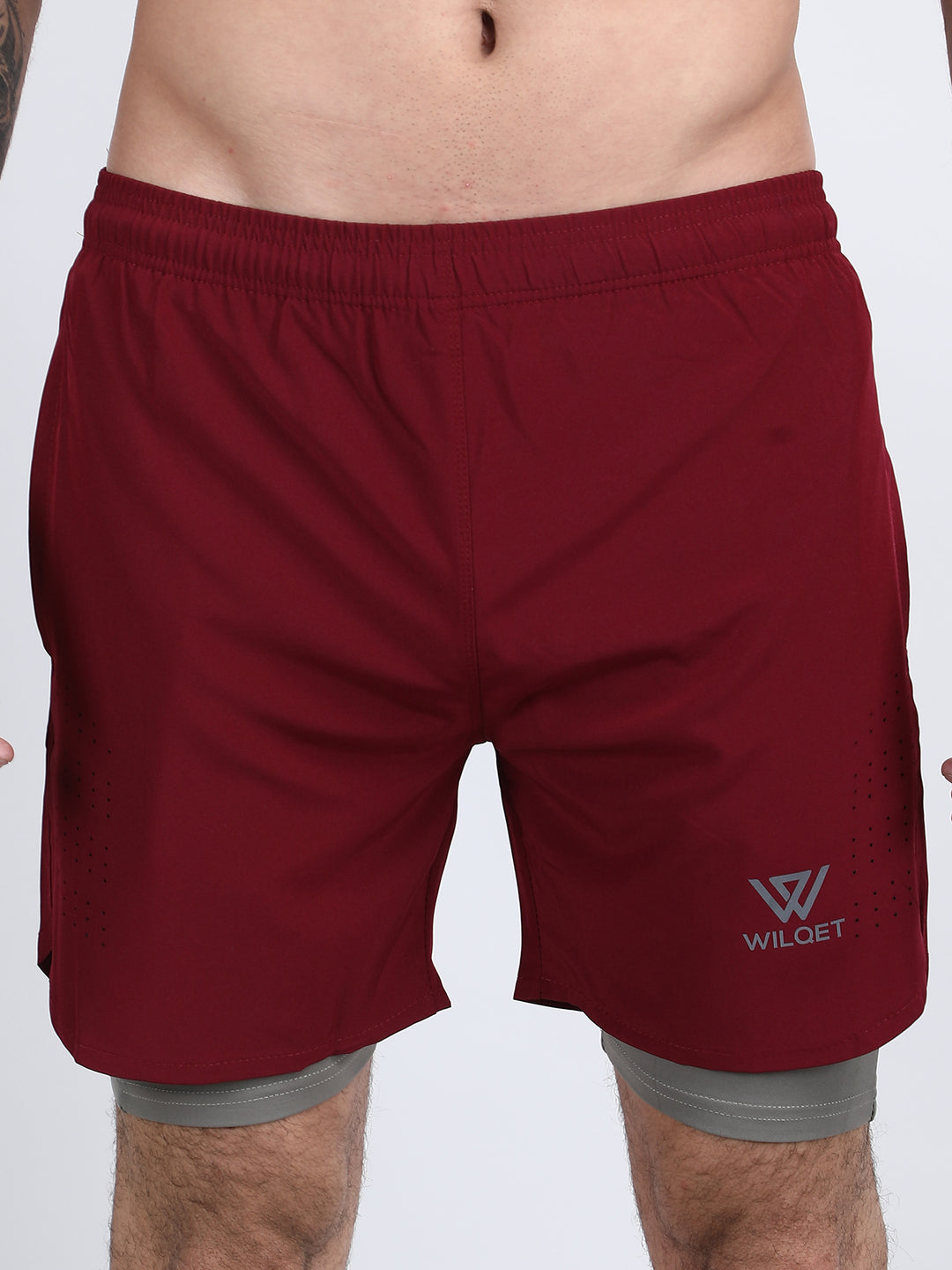 Mens Dryfit 2IN1 Shorts