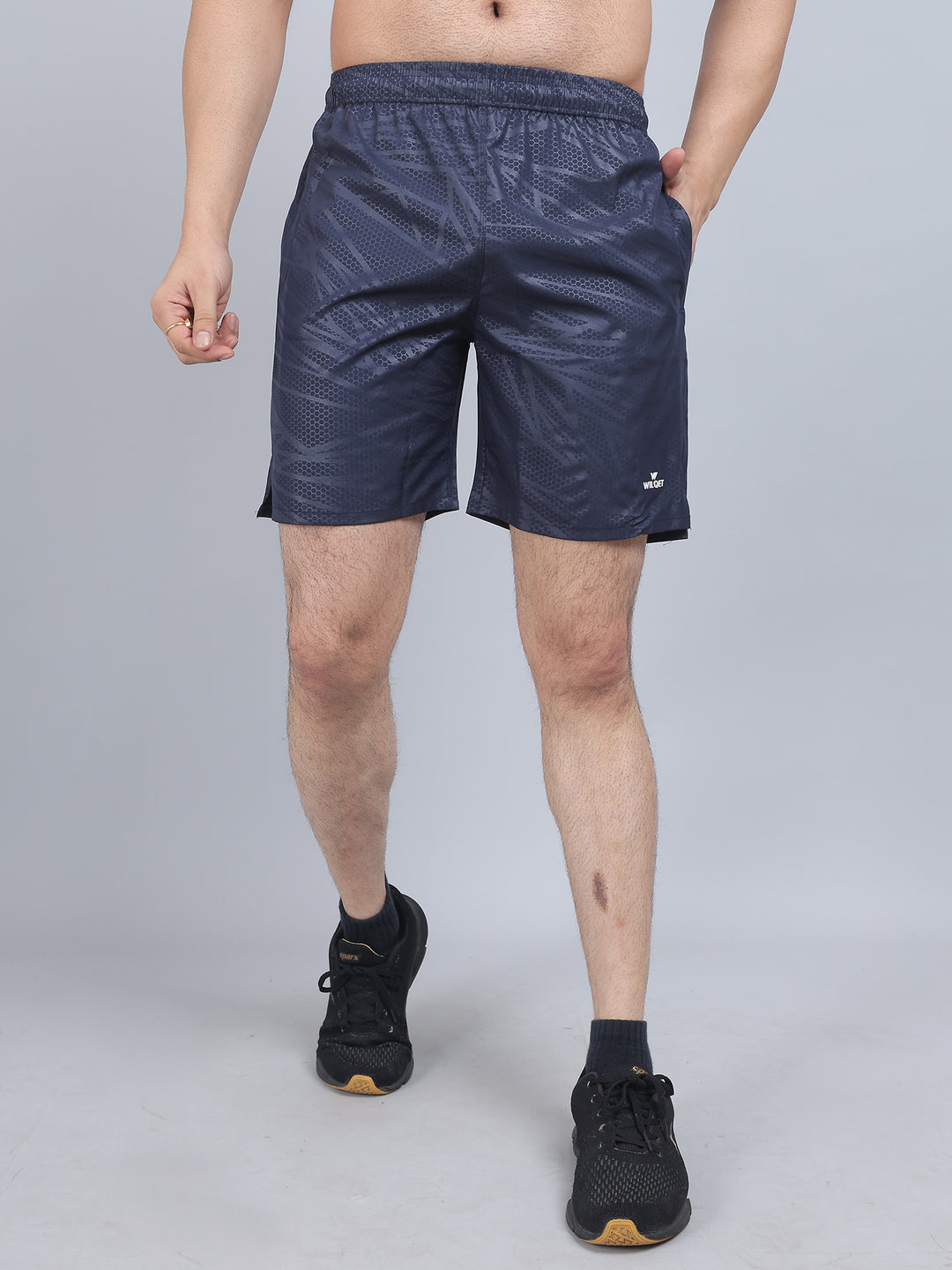 Men's Running Drifit NS Lycra Embossed Shorts