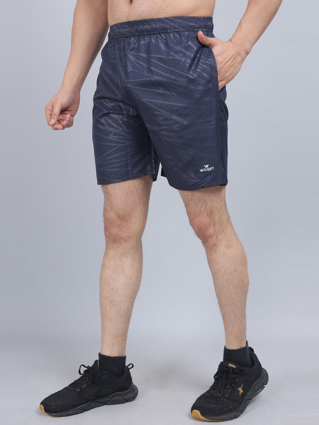 Men's Running Drifit NS Lycra Embossed Shorts