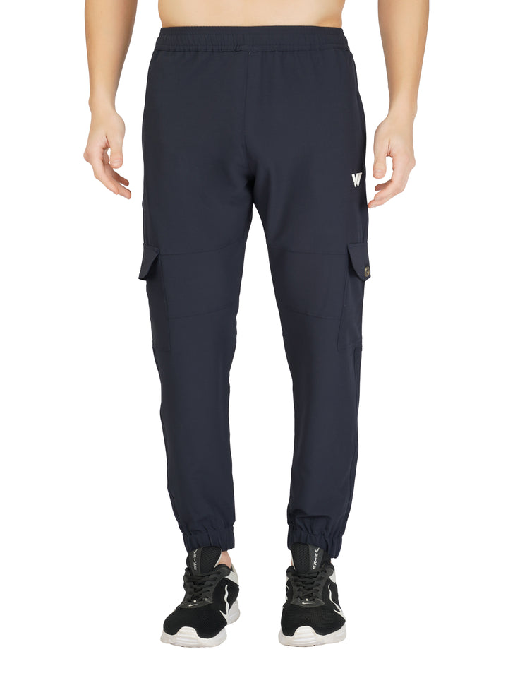 MEN'S TRAVELLING CARGO TRACK PANT WITH 2 SIDE PKT. & 2 AIR FLAP BUTTON PKT.