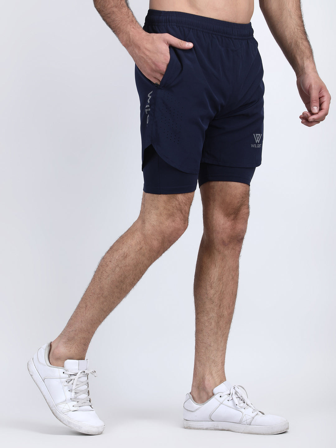 Mens Dryfit 2IN1 Shorts