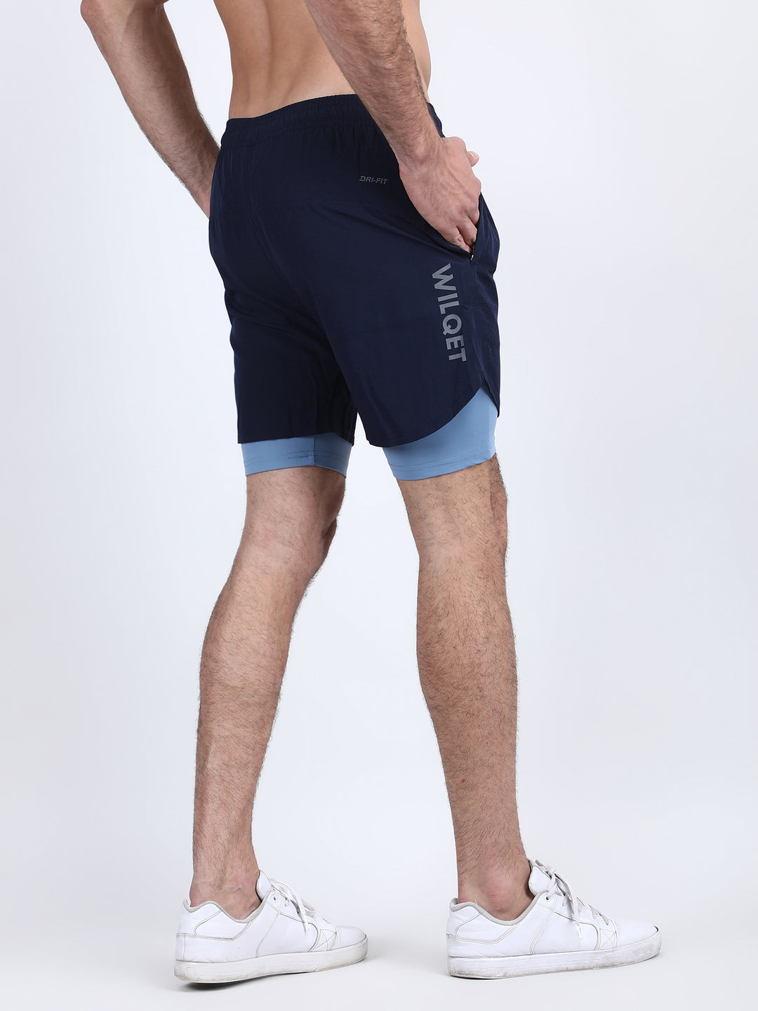 Mens Dryfit 2IN1 Shorts