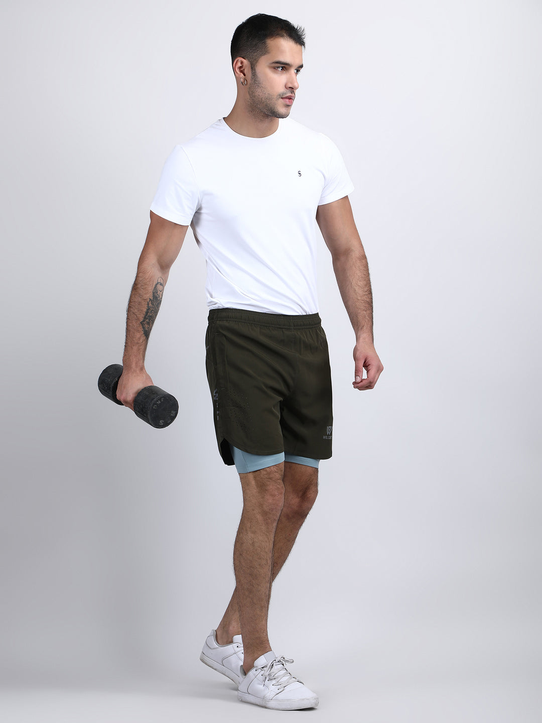 Mens Dryfit 2IN1 Shorts