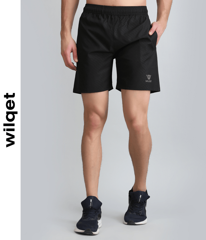 Mens Dryfit Embossed Lycra Shorts