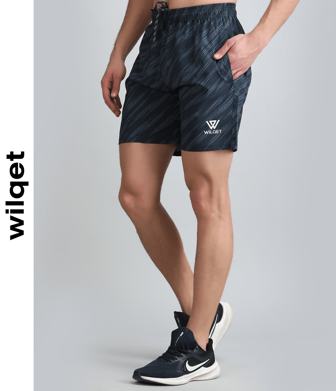 Mens Dryfit Printed Lycra Shorts