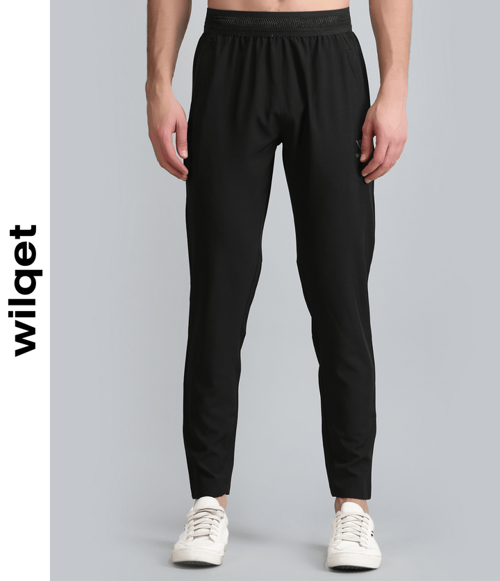 Mens Dryfit Adjustable Elastic Waistband Track Pants