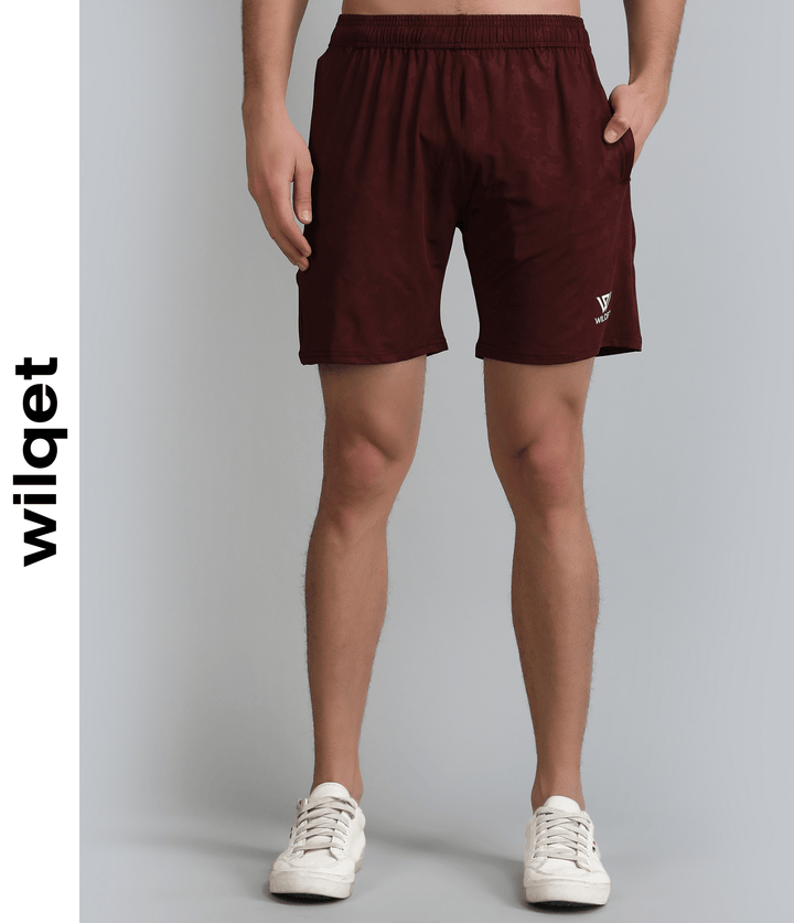 Men's Running Shorts in Embossed