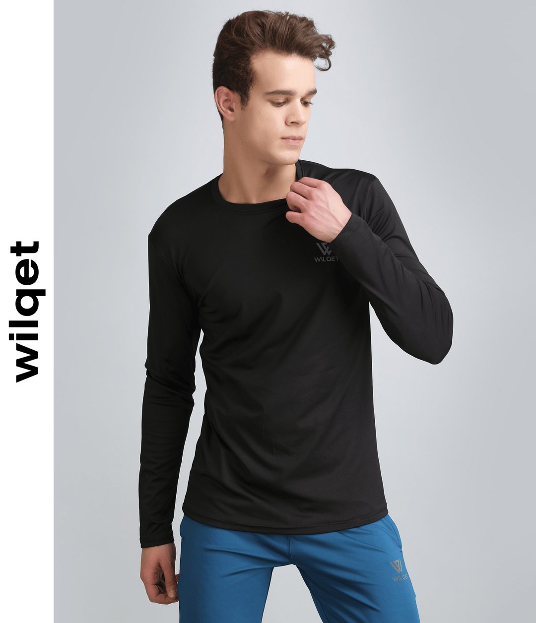 Mens Dryfit Full Sleeve Round Neck T-Shirts