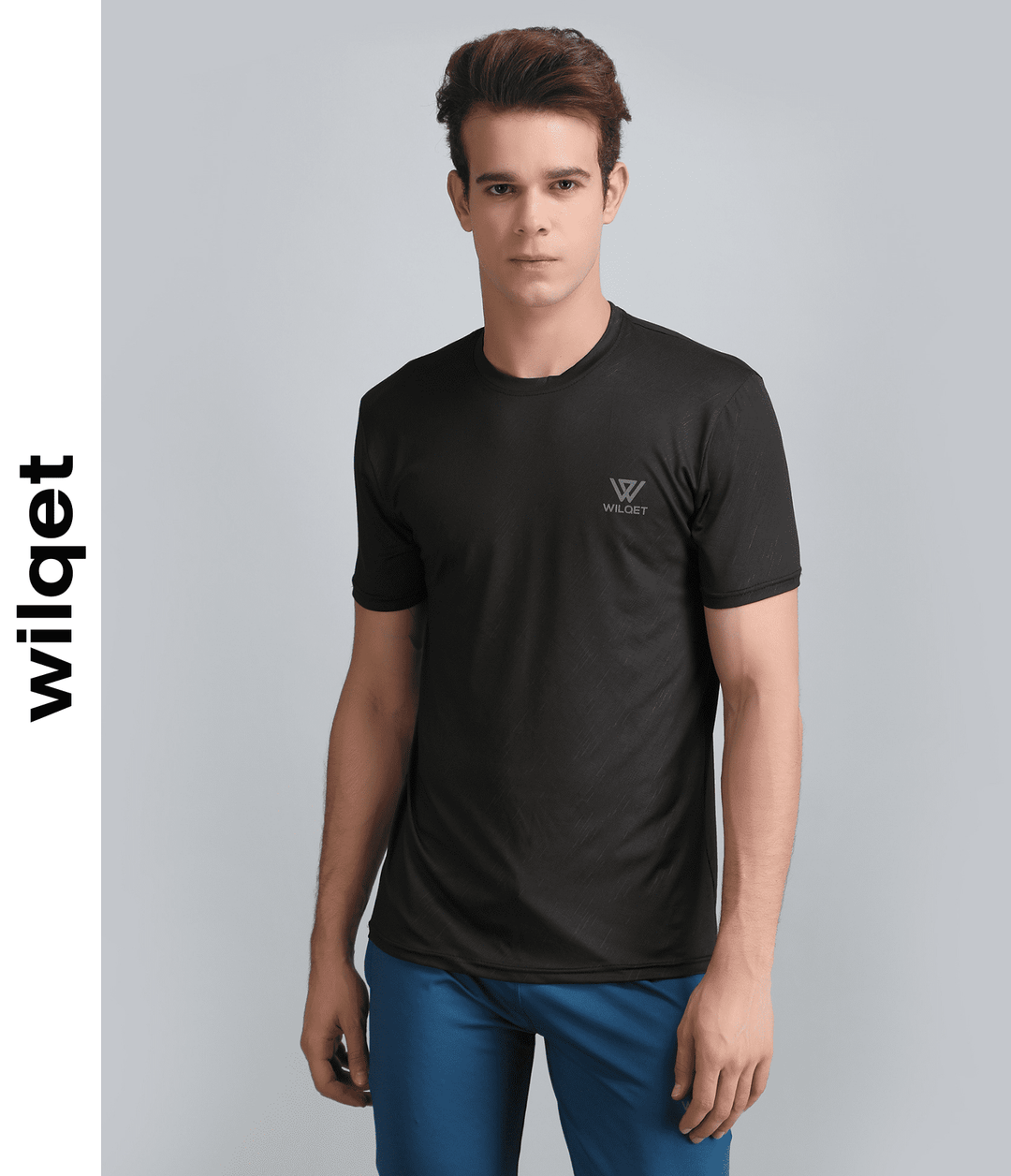 Mens Running SS Round Neck T-Shirt